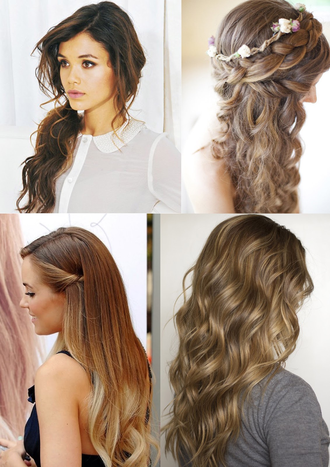 Easy Hairstyles For Curly Long Hair Easy Hairstyles For Curly Long Hair