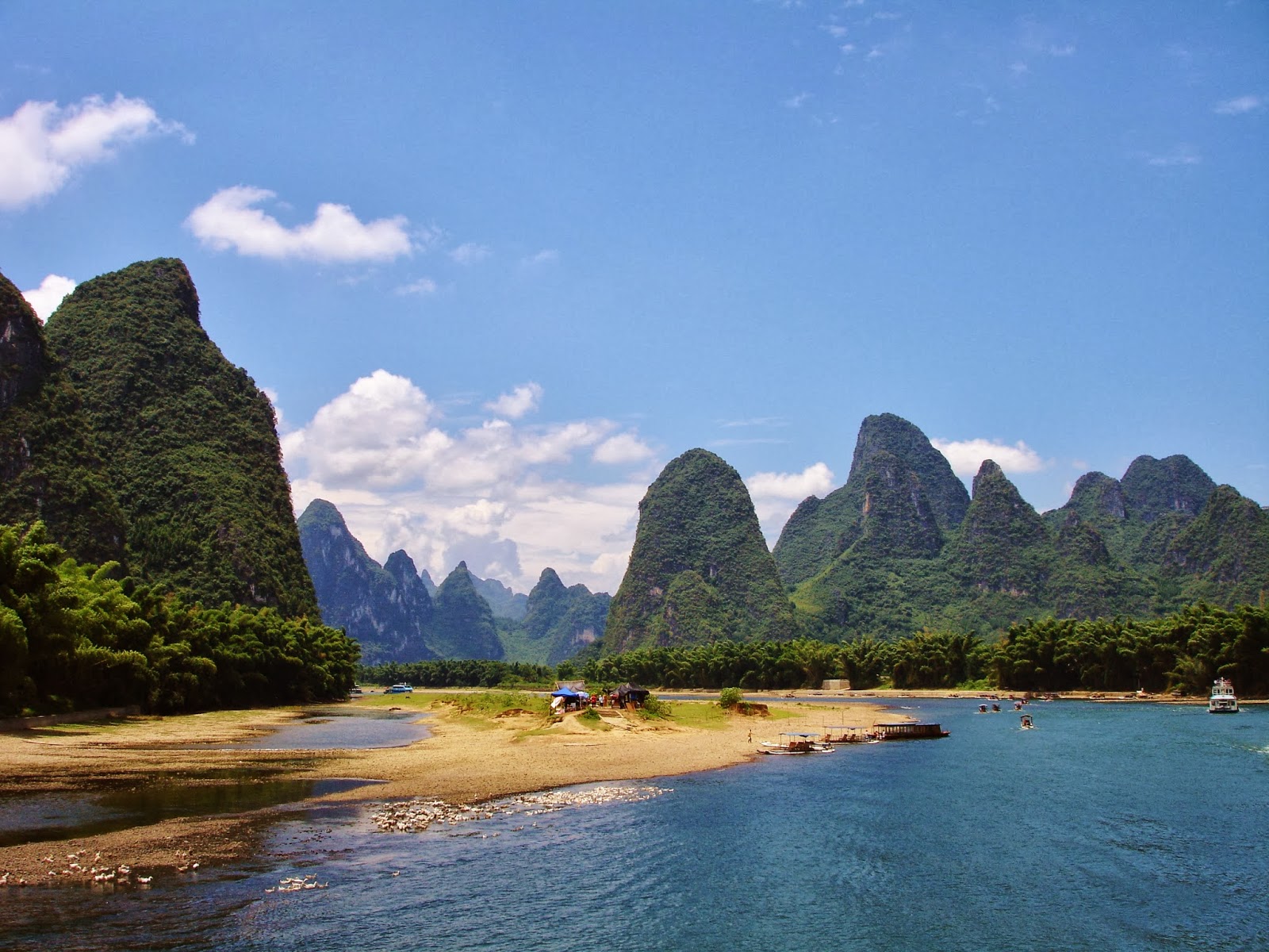 VIAJANDO POR EL MUNDO: SEGUNDO VIAJE A CHINA: Crucero por el río Li