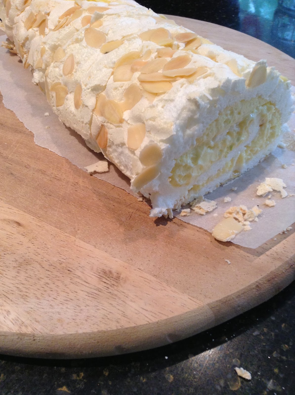 The Darling Cake Company Lemon and Lime roulade