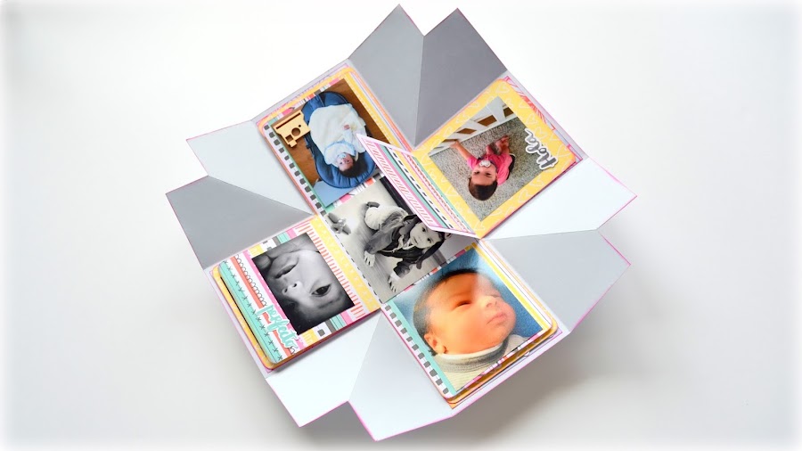 tutorial exploding box album