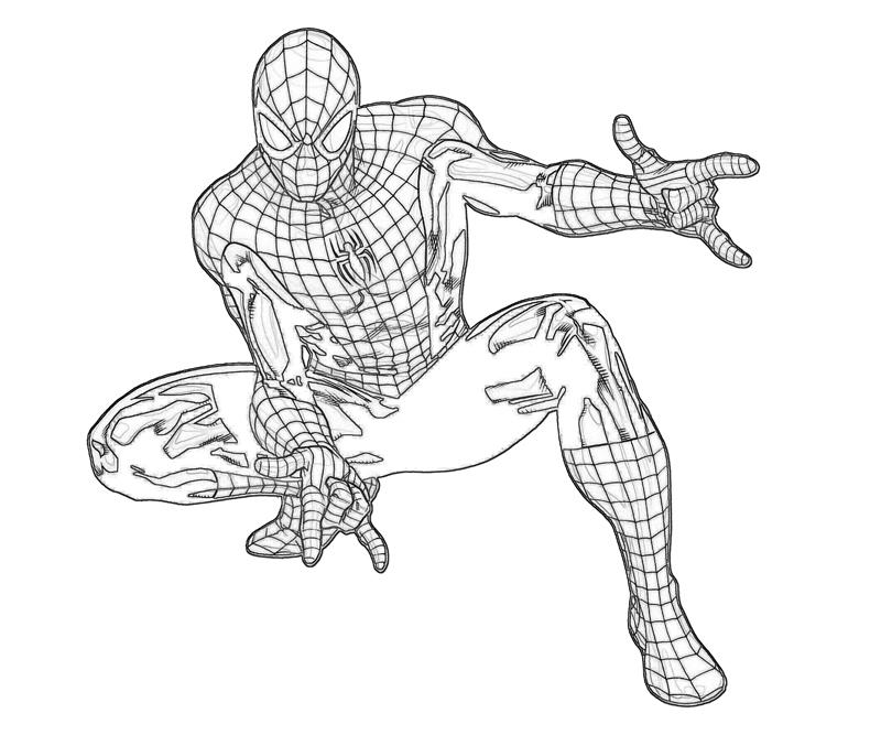 Kids Page Ultimate Spiderman For Kids Coloring Pages