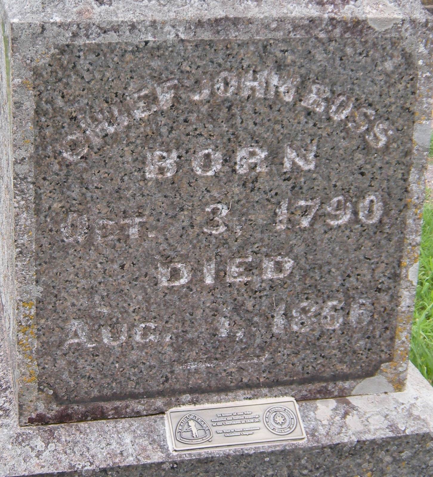 Escape to the Silent Cities Famous Chief John Ross