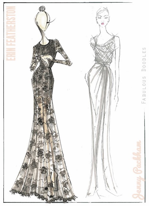 Fabulous Doodles Fashion Illustration blog by Brooke Hagel: Designer ...