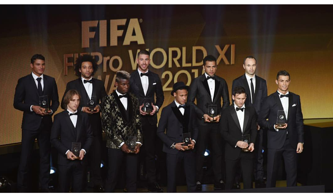 news at your convenience FIFA World Best 11, 2015.