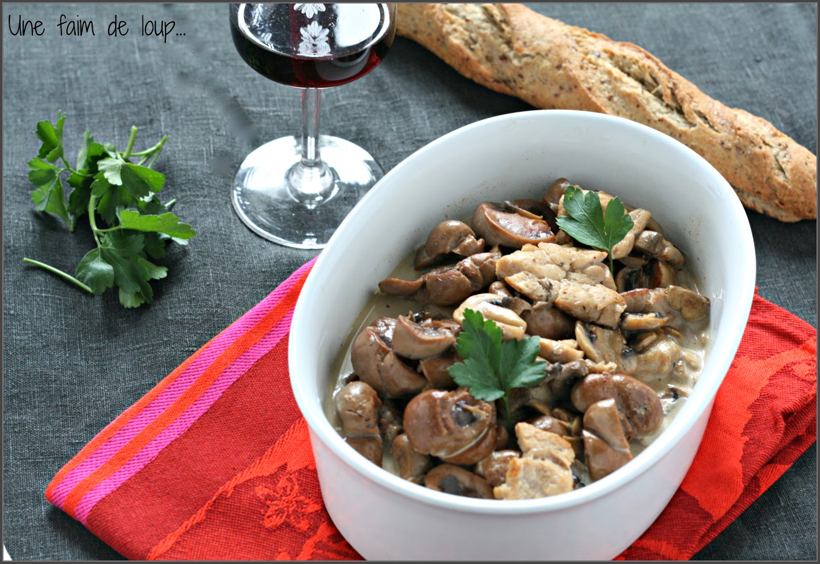 Une Faim De Loup Rognons Ris De Veau Champignons Une Beuchelle