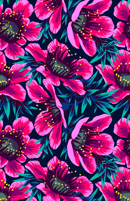 Manuka Floral Repeat Print