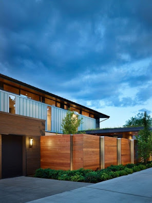 Pagar rumah mewah minimalis modern