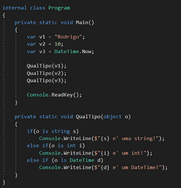 Rodrigo Sendin C 7 Pattern Matching