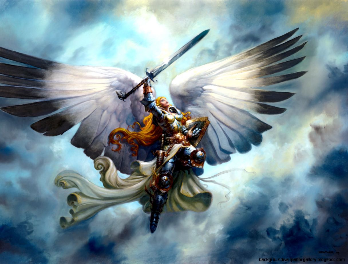 Angel wings dream freedom fantasy wallpaper