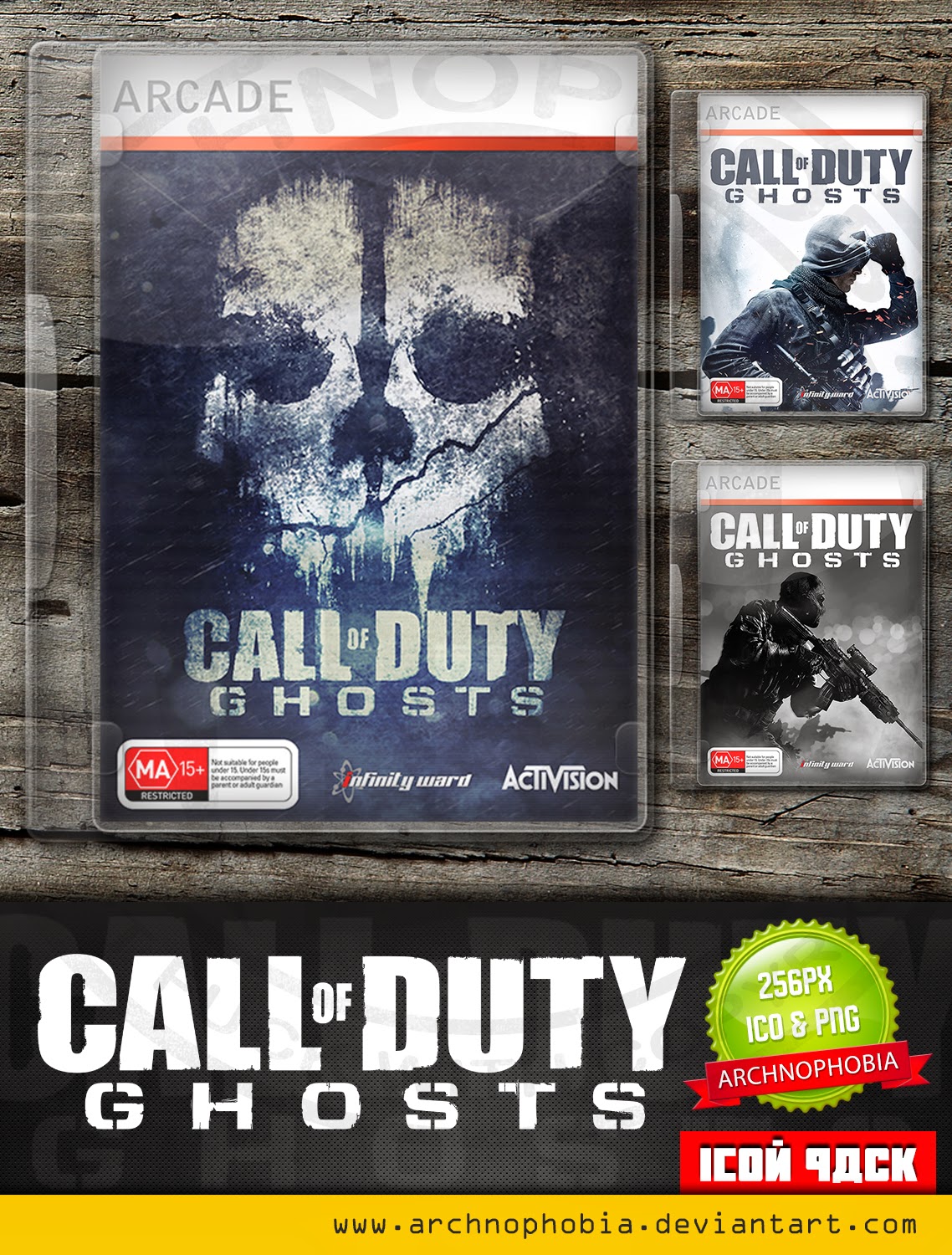 ArchnophobiA: Call of Duty: Ghosts (ICONS PACK)