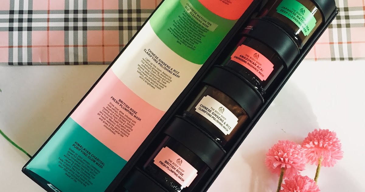 Download First Impression The Body Shop Superfood Face Masks Pengagum Pencipta Langit PSD Mockup Templates