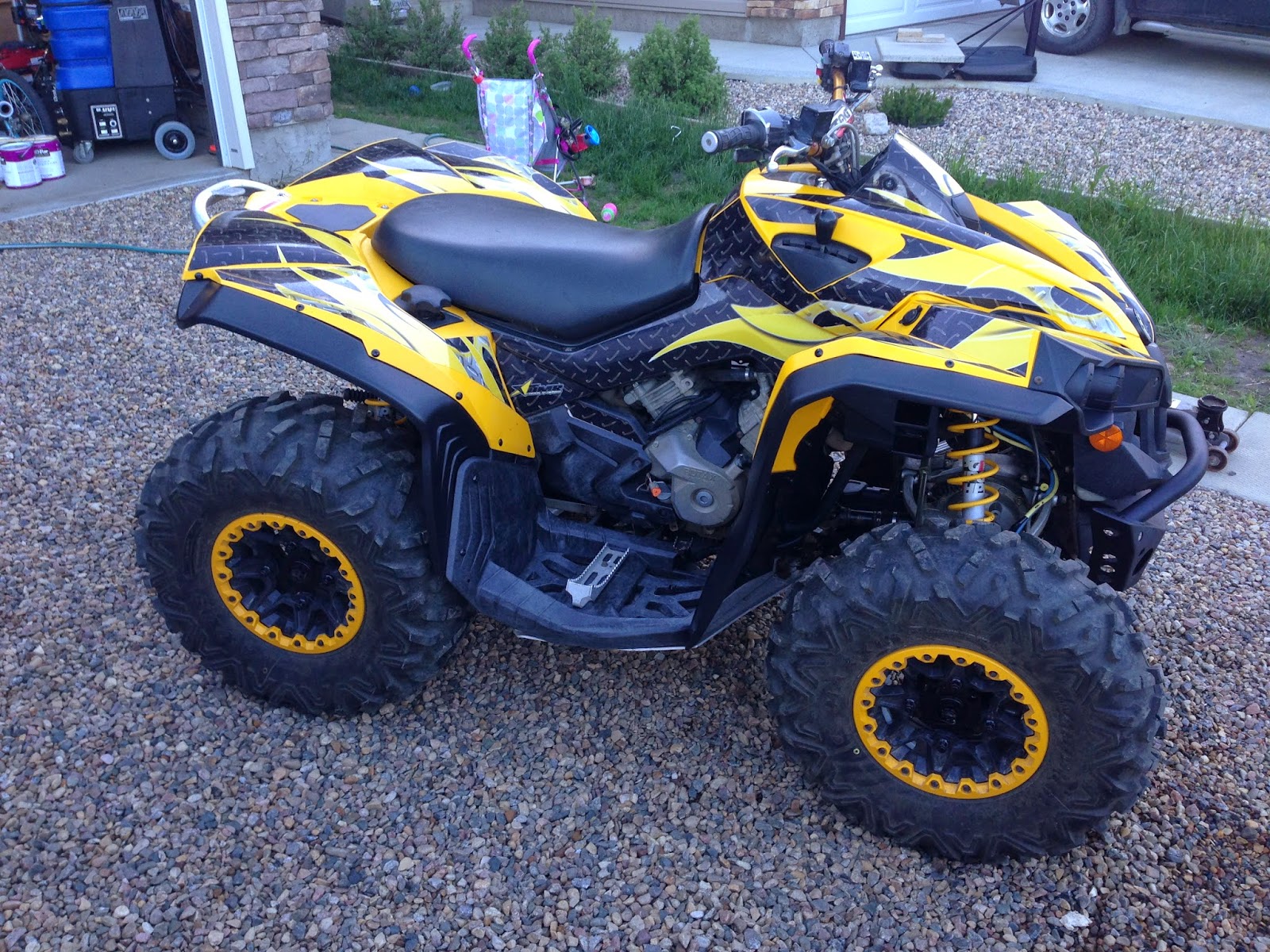 Sask Trail Riders: ATV Review - Can Am Renegade 800