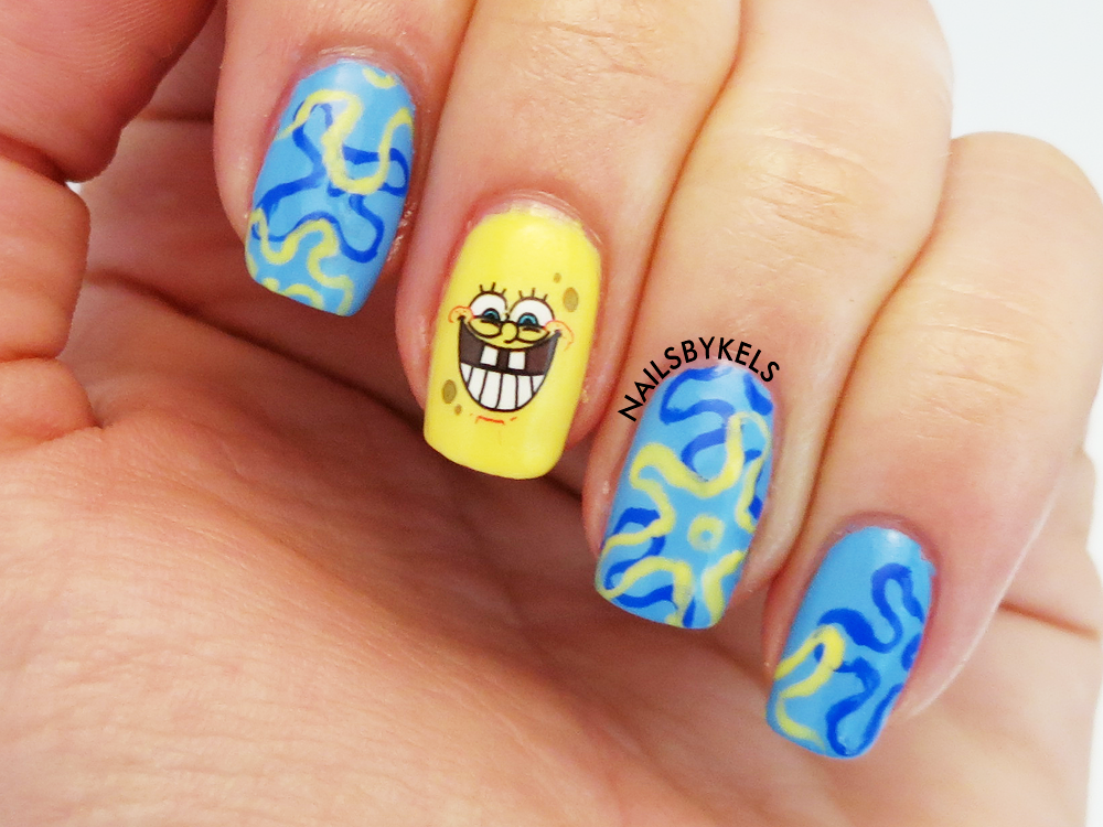 Spongebob Themed Nail Art Ideas - wide 5