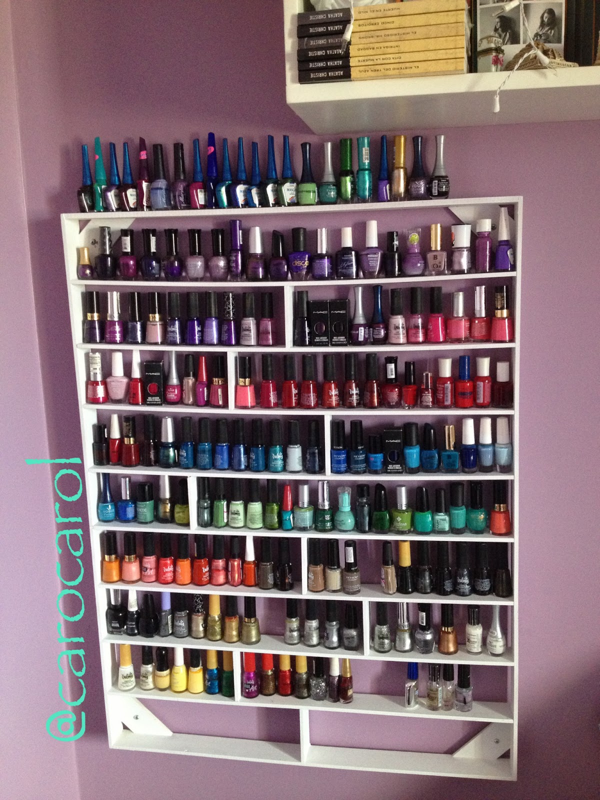 A Study in Purple: Mis esmaltes: Antes y Después + Uñas de la semana.