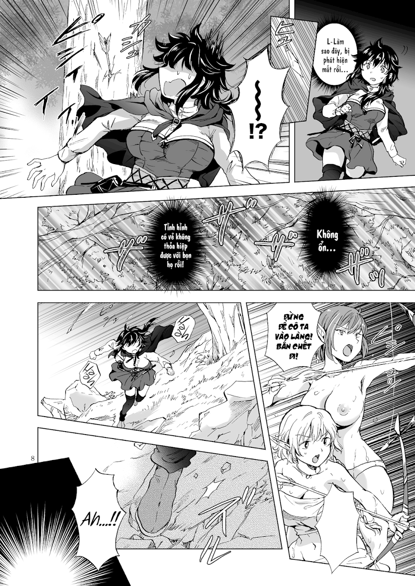 HentaiVN.net - Ảnh 9 - Tuyển tập Yuri Oneshot - Chap 126: Seinaru Chichi no Elf Hime