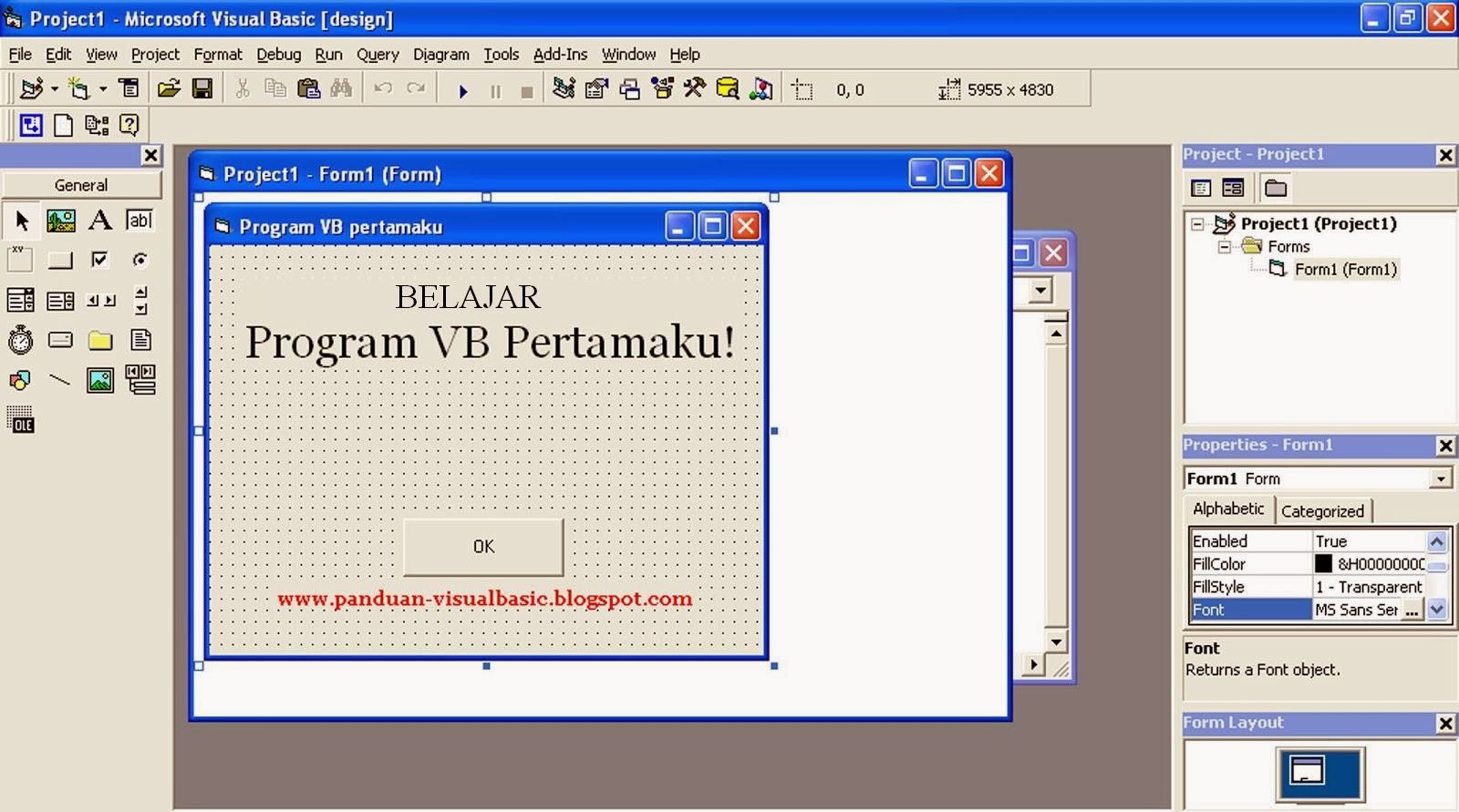 TUTORIAL LENGKAP BELAJAR VISUAL BASIC