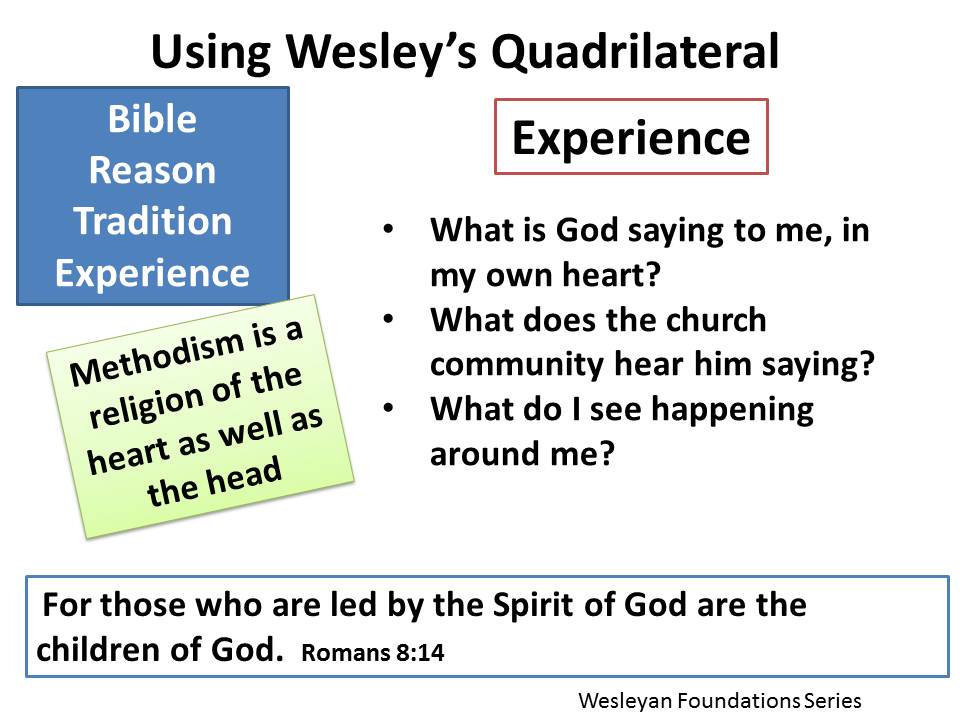 MCSA Wesley Mission and Beacon Ridge Wesley's Quadrilateral