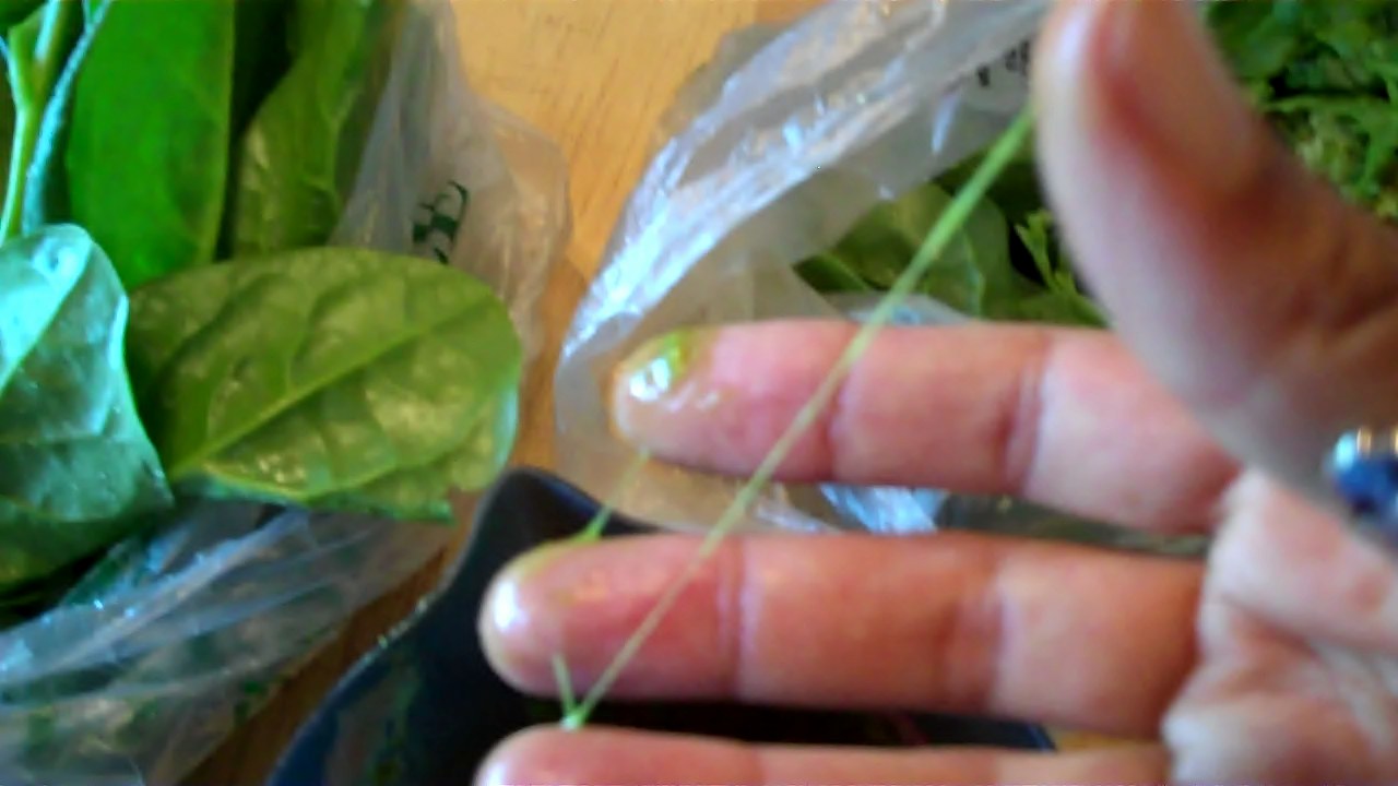 EatingVegan1234 Slimy Chinese Spinach