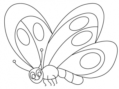 Coloring Pages Worksheets Butterfly Kids Interested Color Print Child Good