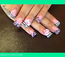 acrylic nails animal nail designs 3d bows jersey leopard animals prints