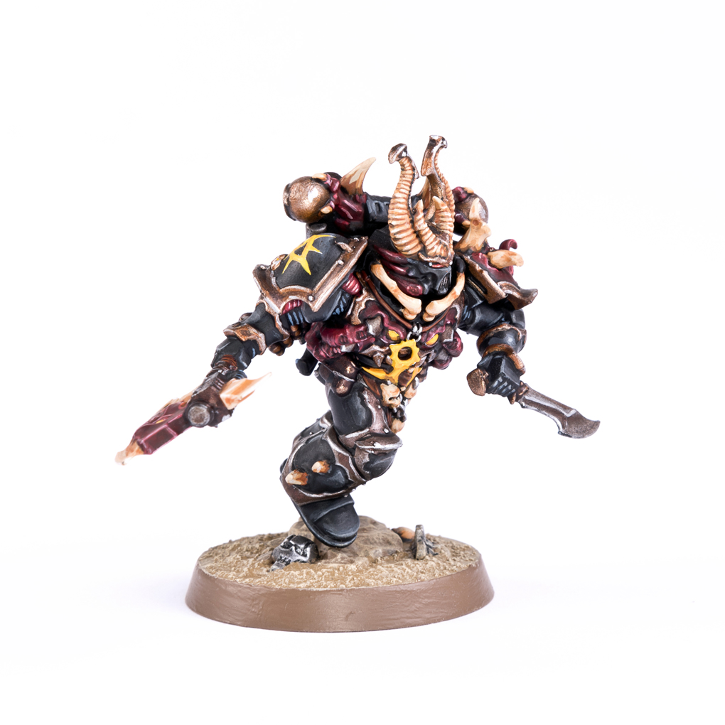 Showcase Chaos Space Marine Aspiring Champion Vrosh Tattersoul Tale