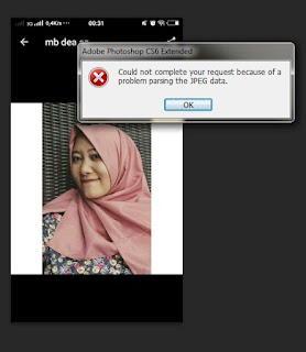 Cara Mengatasi Error Photoshop 'Could not complete your request because of a problem parsing the JPEG data.'