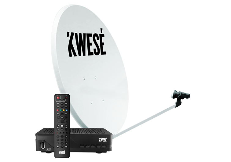 Kwese TV Decoder & Dish With Installation