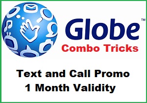 Globe Call and Text Promo 1 Month: 1,000 allnet Text, 500 ...