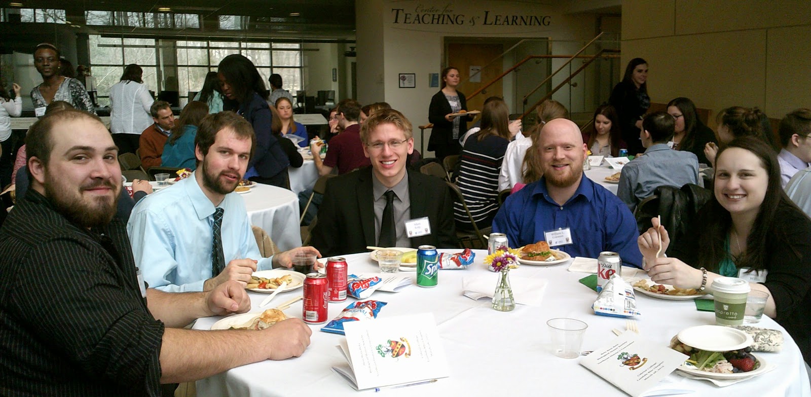 Tri -Beta Members Present Reseach