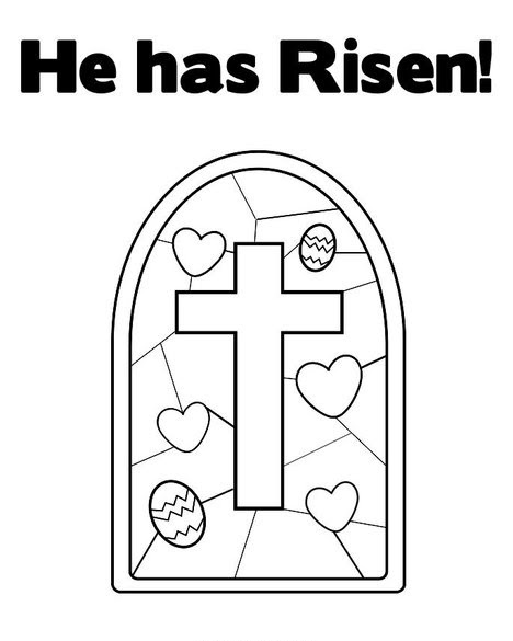 Free Coloring Pages: Jesus Has Risen Coloring Pages