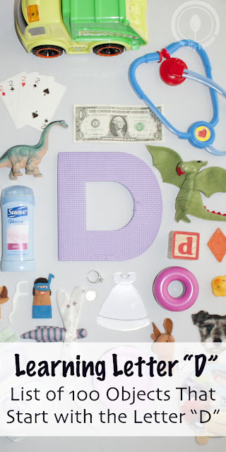 Sly Spoon: Toddler A-Z - 100 Objects That Start with the Letter "D"
