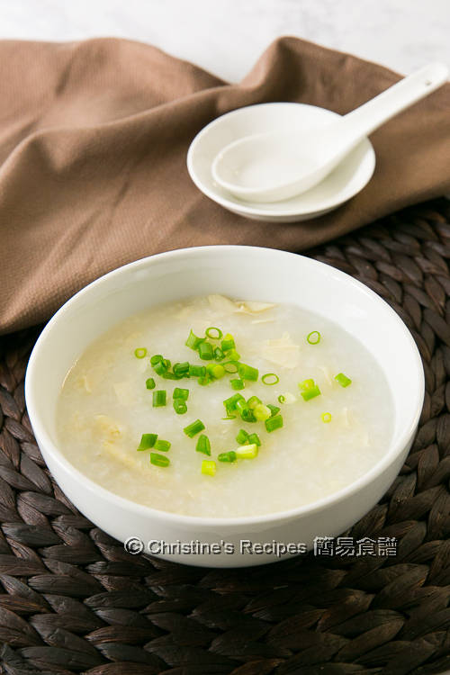 腐竹白粥 Congee with Dried Bean Curd Sheet01