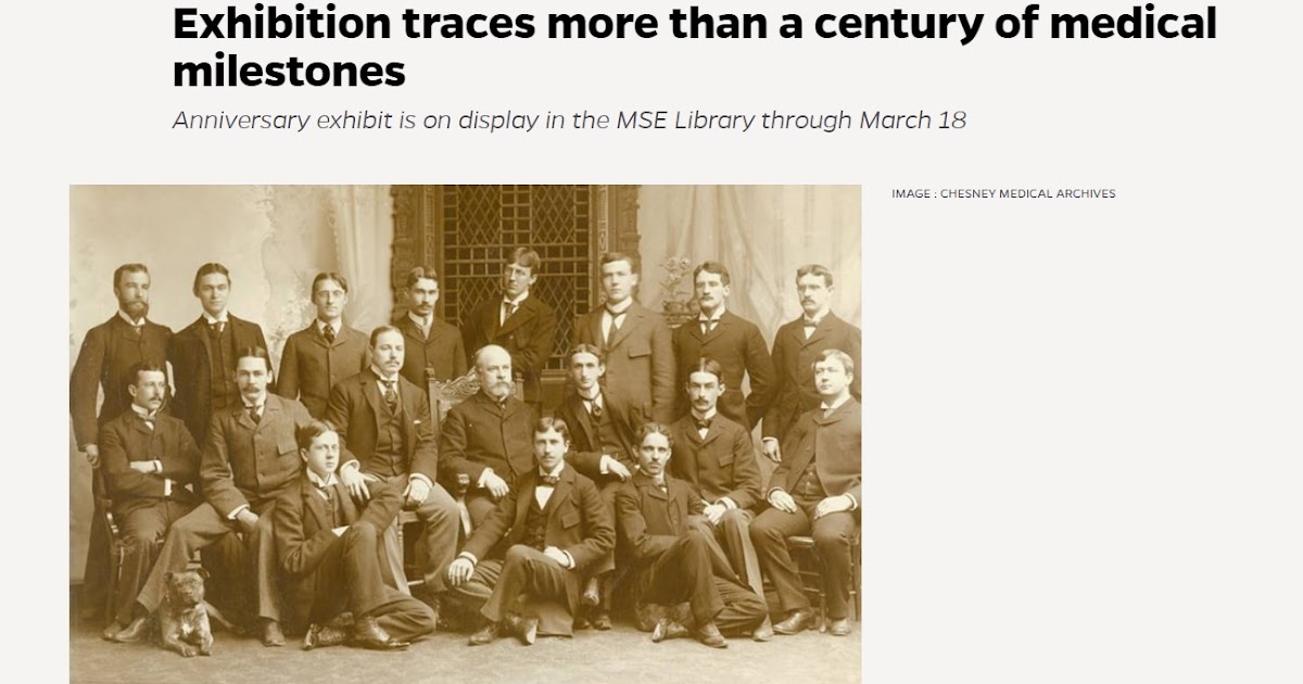 College History Garden 125th Anniversary Johns Hopkins School of Medicine