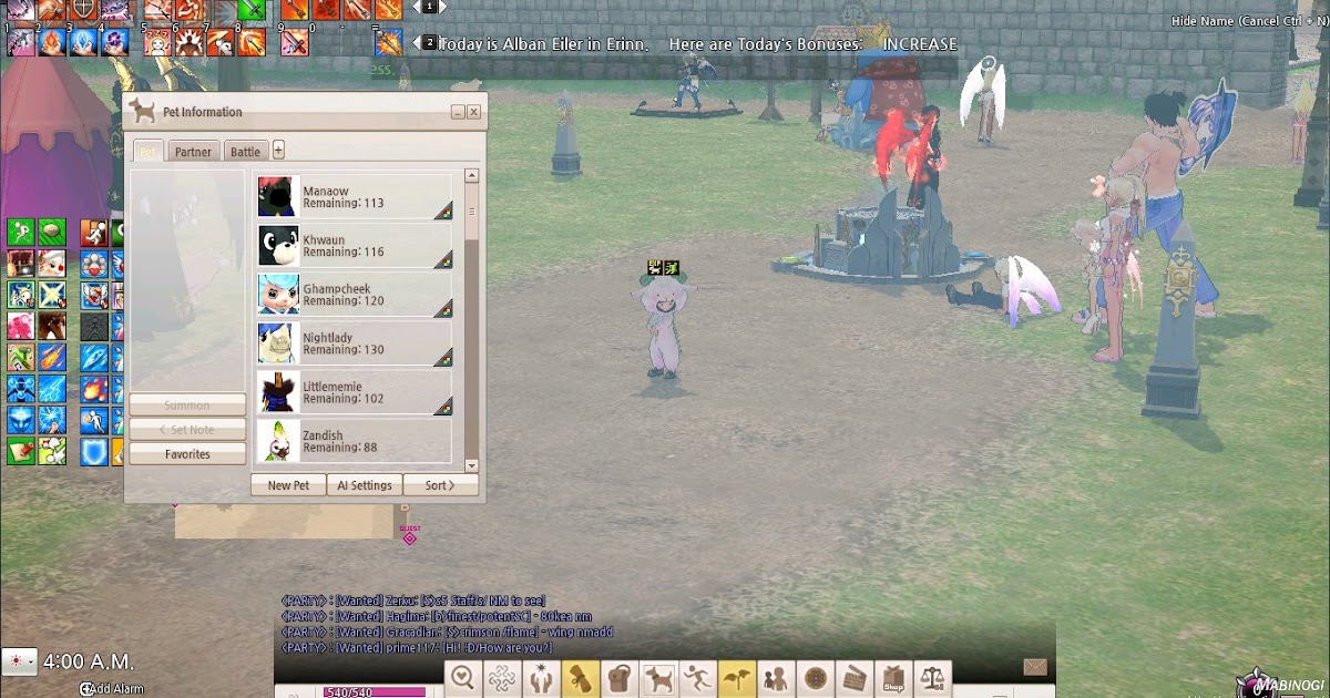 PlasmaLord games previews 065. Mabinogi Pet (สัตว์เลี้ยงโครตสำคัญ)
