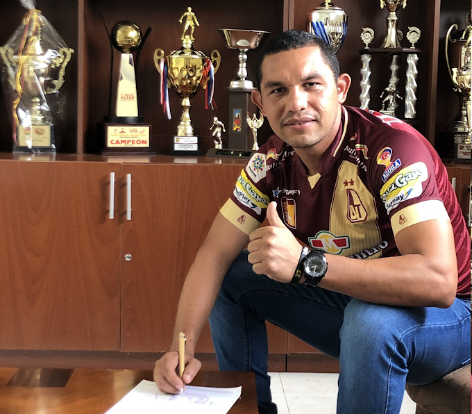 ¡Llegó el 'Tractor'! El venezolano Bernaldo Manzano es nuevo jugador del DEPORTES TOLIMA