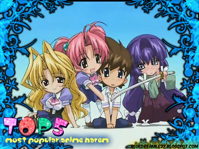 TOP FIVE: TOP FIVE MOST POPULAR HAREM ANIME