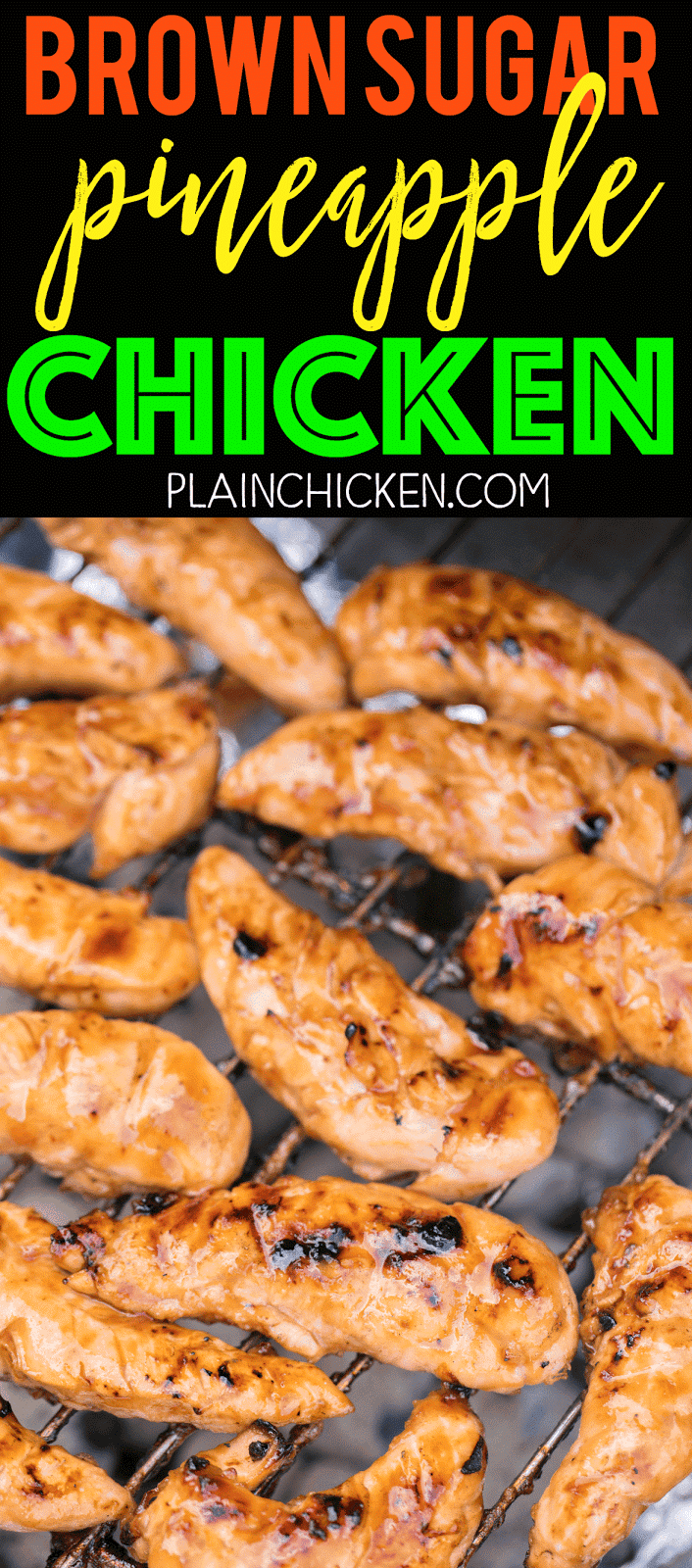 Brown Sugar Pineapple Chicken Plain Chicken®