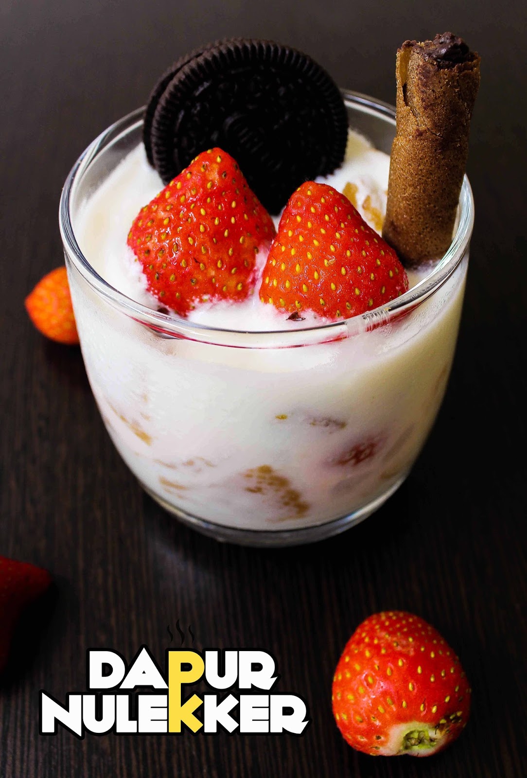 Strawberry Nian Gao Parfait - Happy Cooking Happy Culinary