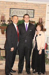 President and Sister Peterson with Elder Nelson