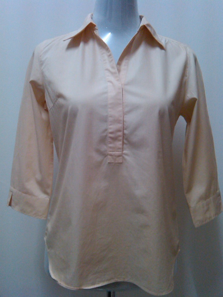 Affordable Branded Apparel: UNIQLO Brown Casual Shirt ~ RM18.00