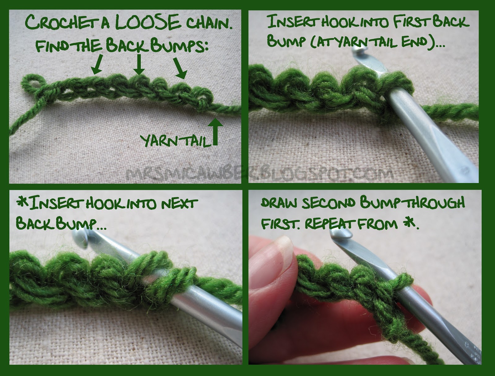 Mr. Micawber's Recipe for Happiness Crazy Simple 2Stitch Crochet I