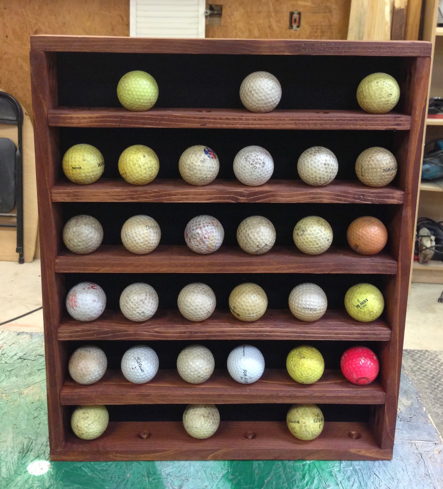 Wilker Do's: DIY Golf Ball Display
