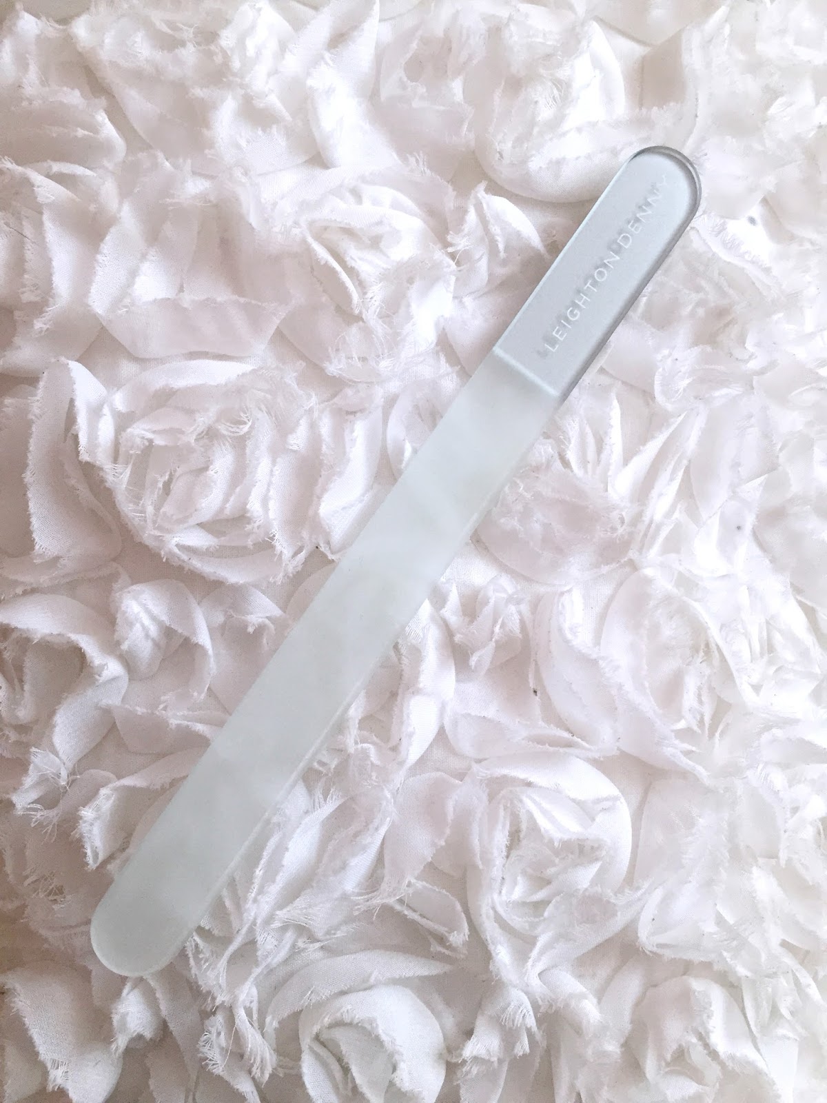 Leighton Denny Large Crystal Nail File Mammaful Zo Beauty, Fashion