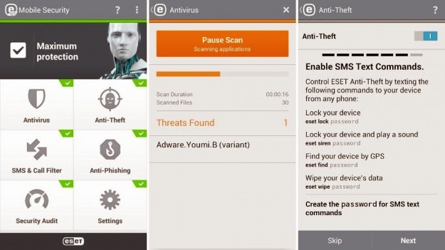 Top 5 Free Anti-Virus for Android Phone 100% works