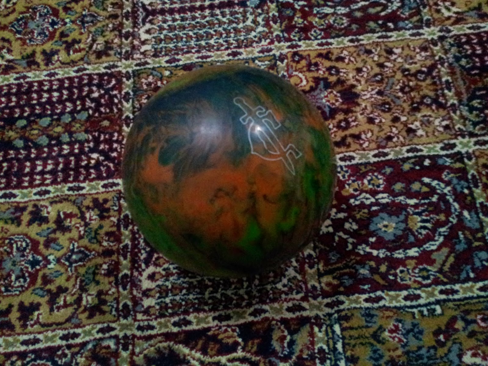 KEDAI BOWLING ONLINE POLYESTER BOWLING BALL 10 LBS