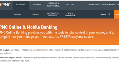 pnc online banking account login