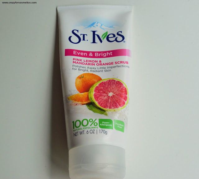 St.Ives Even & Bright Pink Lemon & Mandarin Orange Scrub