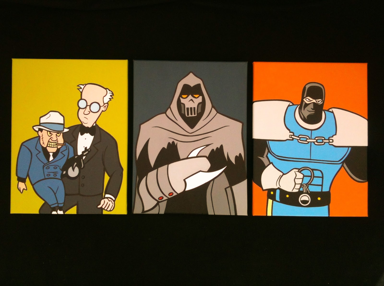 Jdtoonart Cartoon and Comic pop art Paintings Ventriloquist Scarface