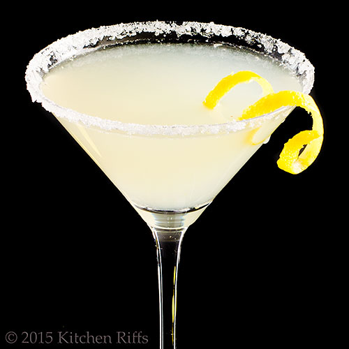 Kitchen Riffs The Lemon Drop Cocktail