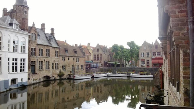 Canals of Bruges, Sunday morning without the crowds.